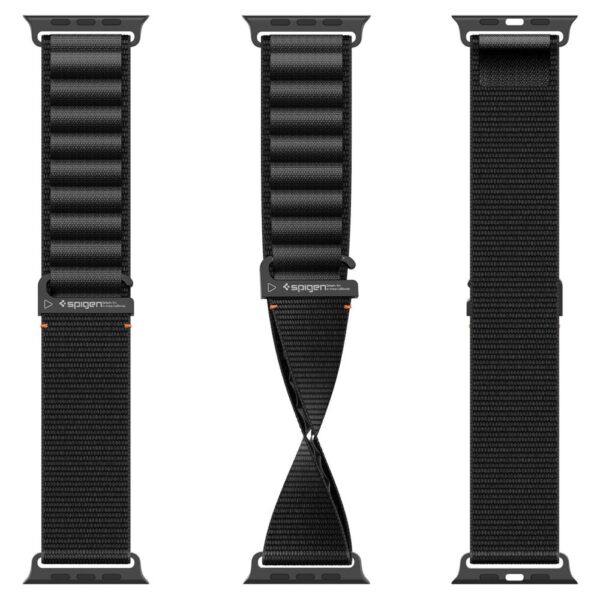 Strap Spigen WBF1 Strap for Apple Watch 44 / 45 / 46 / 49 mm - Blackeng