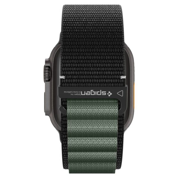 Strap Spigen WBF1 Strap for Apple Watch 44 / 45 / 46 / 49 mm - Black and Greeneng