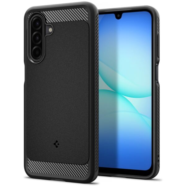Spigen Rugged Armor Case for Samsung Galaxy A17 - Matte Blackeng