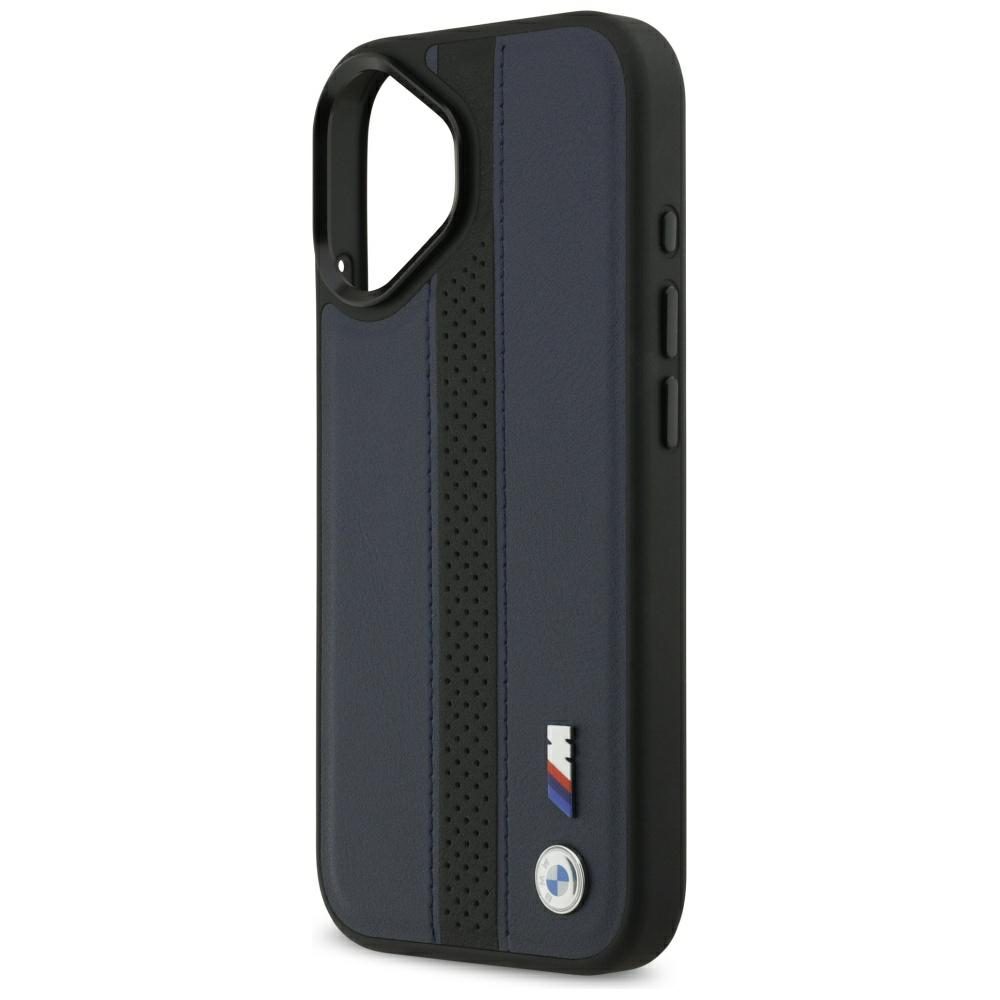 199863_6 BMW M Perforated Stripe Logo MagSafe Case for iPhone 17 - Navy Blueeng