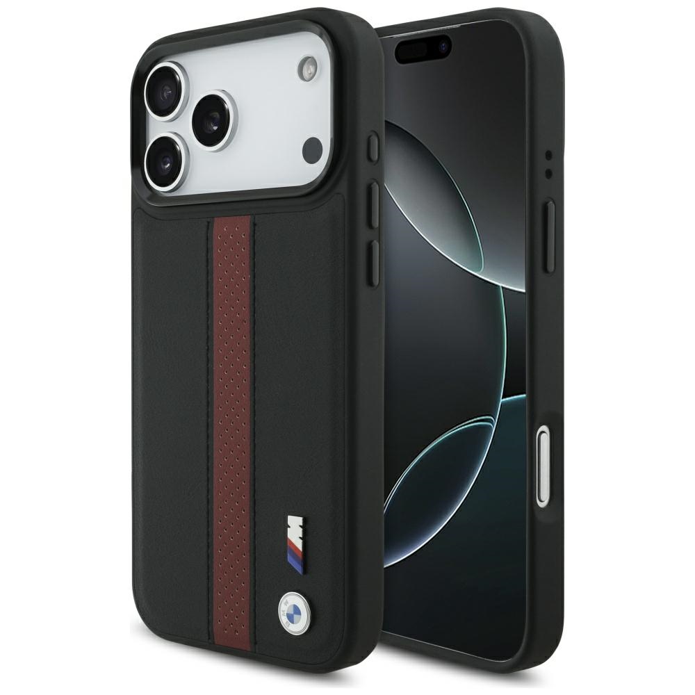 BMW M Perforated Stripe Logo MagSafe Case for iPhone 17 Pro Max - Redeng