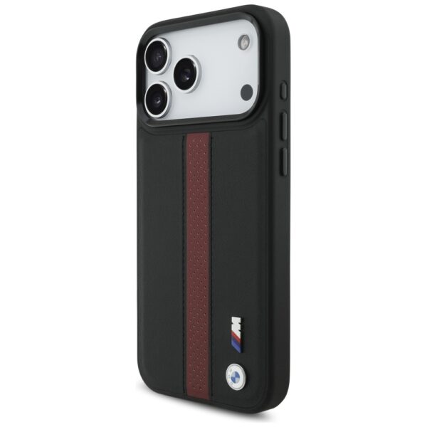 BMW M Perforated Stripe Logo MagSafe Case for iPhone 17 Pro Max - Redeng