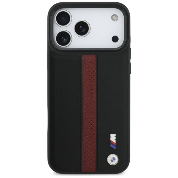 BMW M Perforated Stripe Logo MagSafe Case for iPhone 17 Pro Max - Redeng