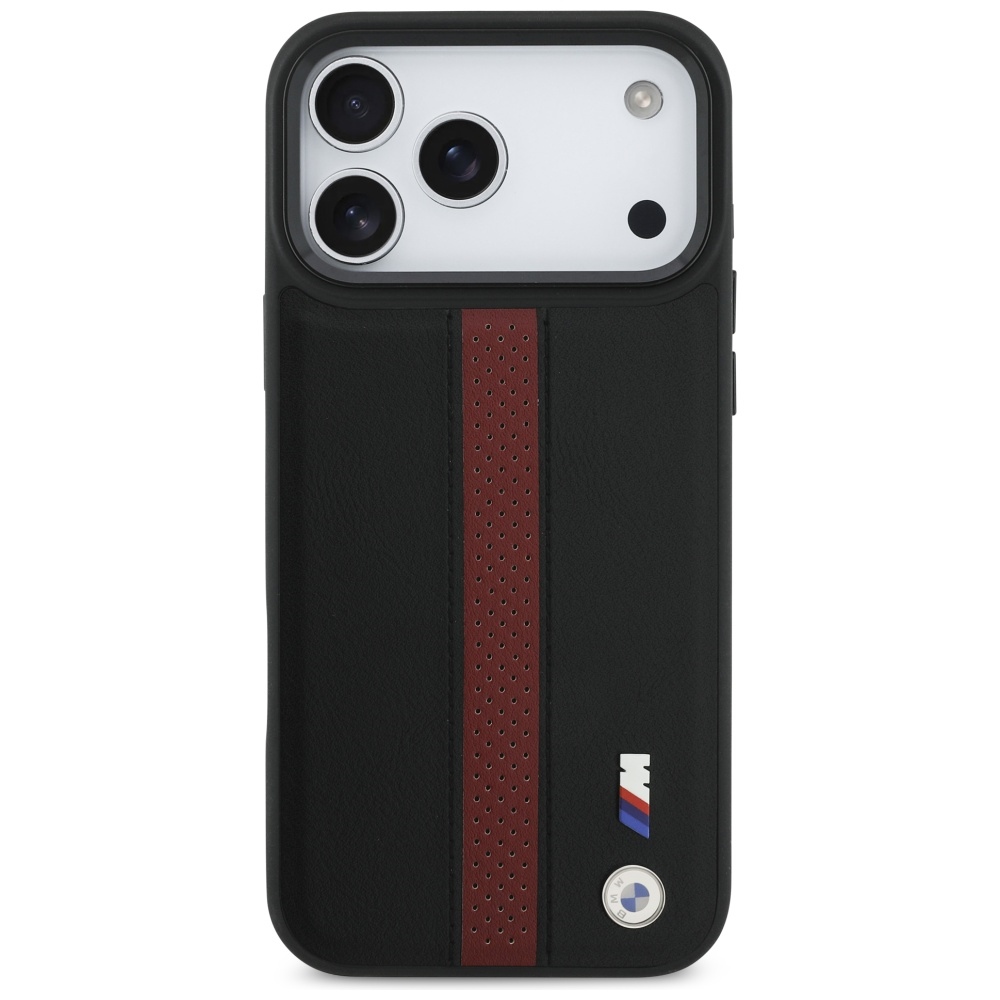 BMW M Perforated Stripe Logo MagSafe Case for iPhone 17 Pro Max - Redeng