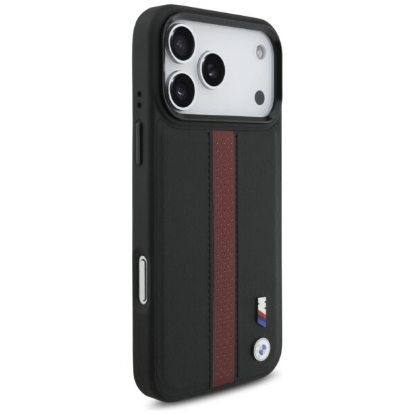 BMW M Perforated Stripe Logo MagSafe Case for iPhone 17 Pro Max - Redeng