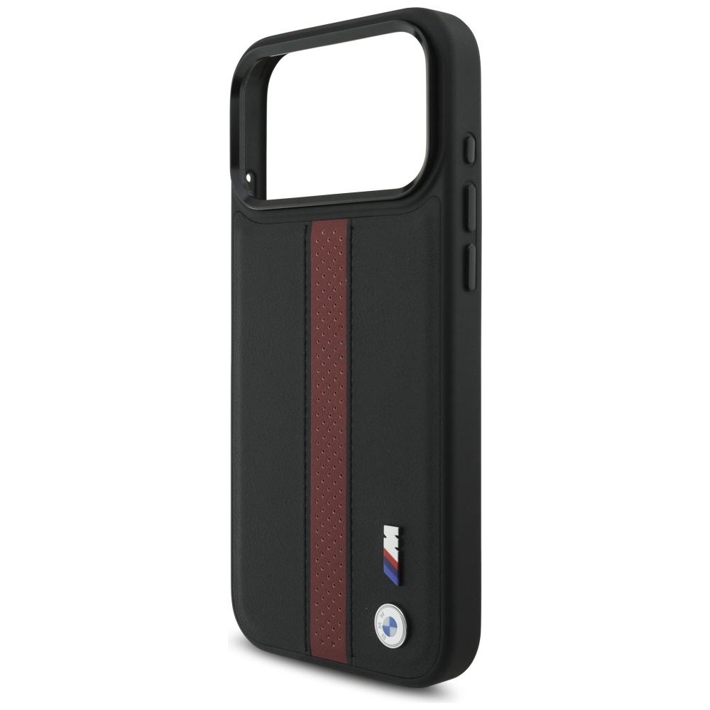 BMW M Perforated Stripe Logo MagSafe Case for iPhone 17 Pro Max - Redeng