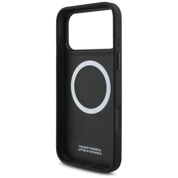199870_7 BMW M Perforated Stripe Logo MagSafe Case for iPhone 17 Pro Max - Grayeng