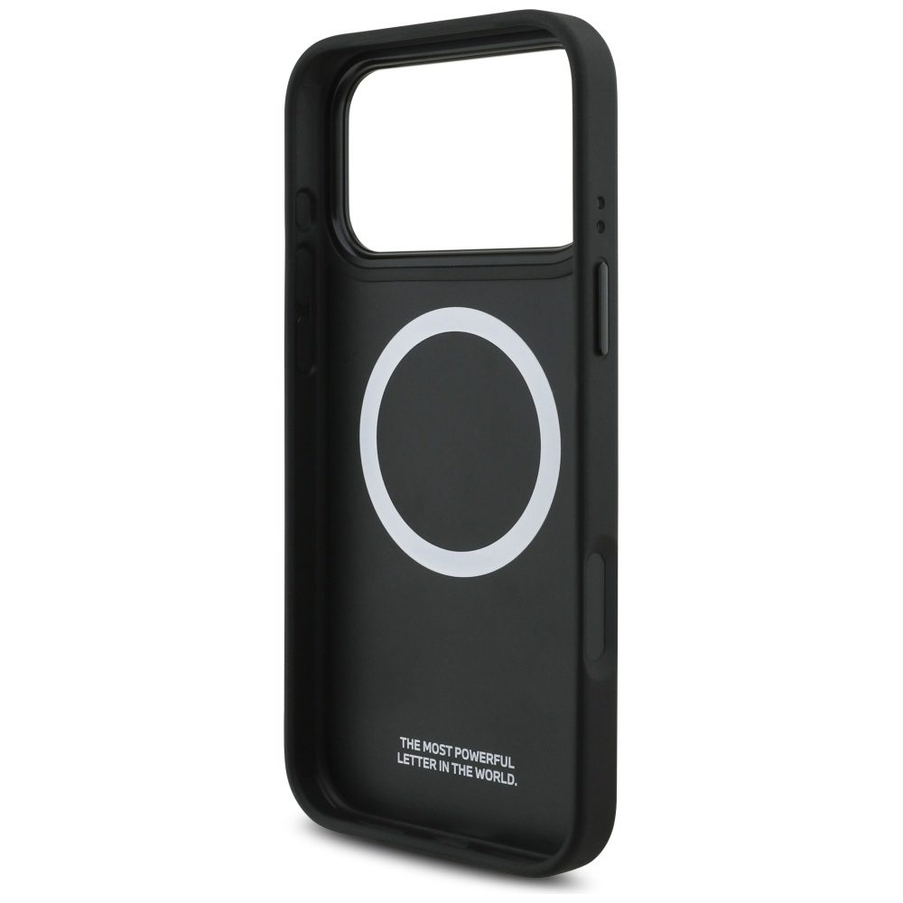 199870_7 BMW M Perforated Stripe Logo MagSafe Case for iPhone 17 Pro Max - Grayeng