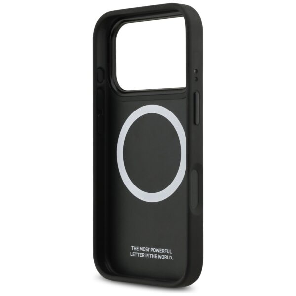 BMW M Perforated Stripe Logo MagSafe Case for iPhone 17 Pro - Blueeng