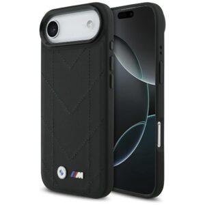 BMW M Quilted Logo MagSafe Case for iPhone 17 Air - Blackeng