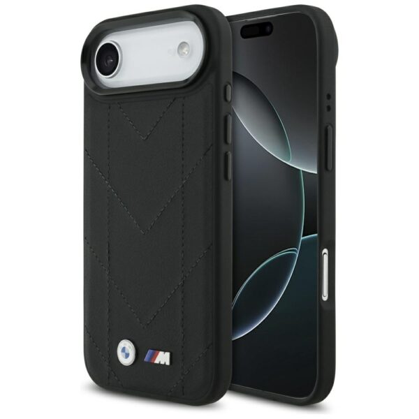 BMW M Quilted Logo MagSafe Case for iPhone 17 Air - Blackeng