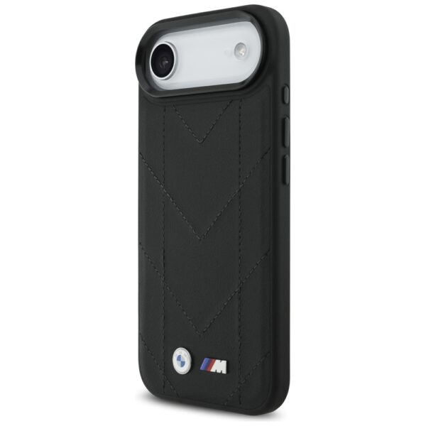 BMW M Quilted Logo MagSafe Case for iPhone 17 Air - Blackeng