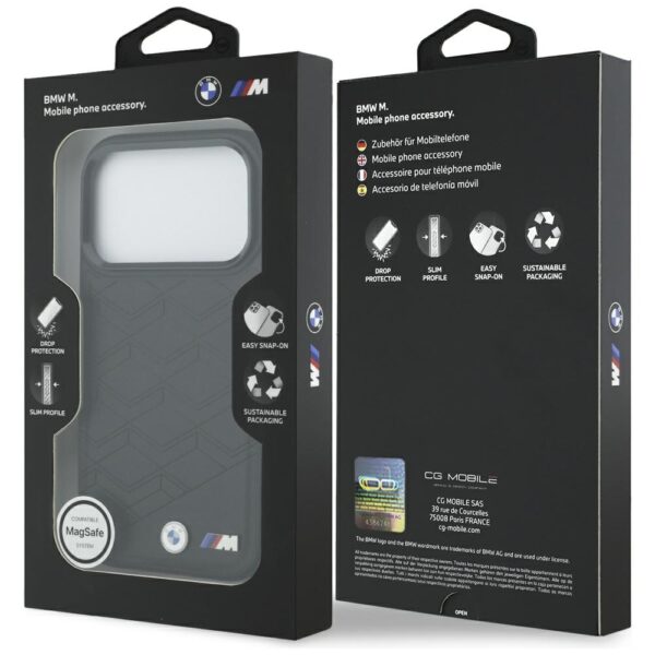 BMW M Shape Logo MagSafe Case for iPhone 17 Pro - Blackeng