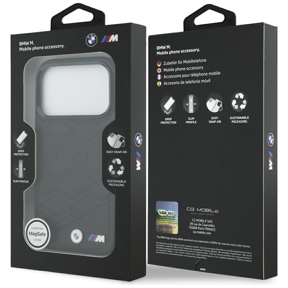 BMW M Shape Logo MagSafe Case for iPhone 17 Pro - Blackeng