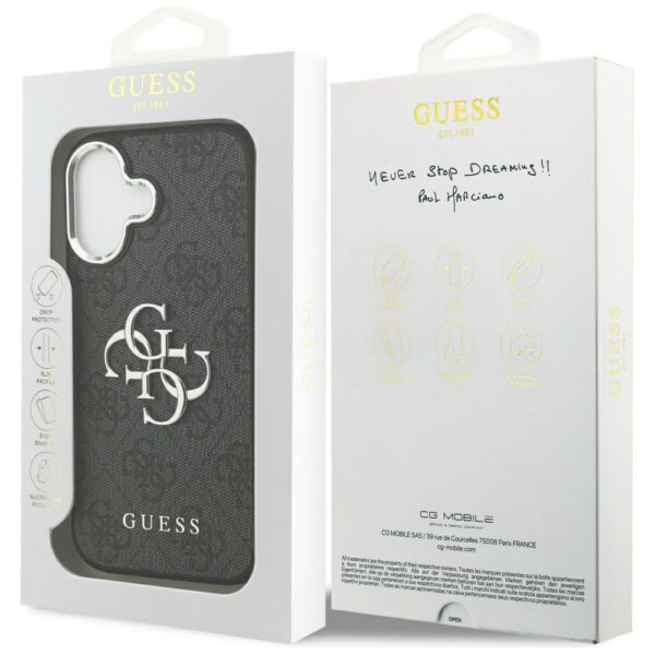 199883_8 Etui Guess 4G Big 4G Classic Logo na iPhone 17 - czarnepol