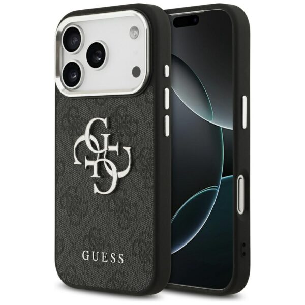 Etui Guess 4G Big 4G Classic Logo do iPhone 17 Pro - czarnepol