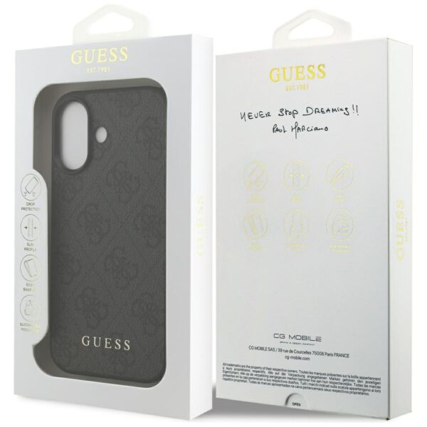 Guess 4G Classic case for iPhone 17 - blackeng