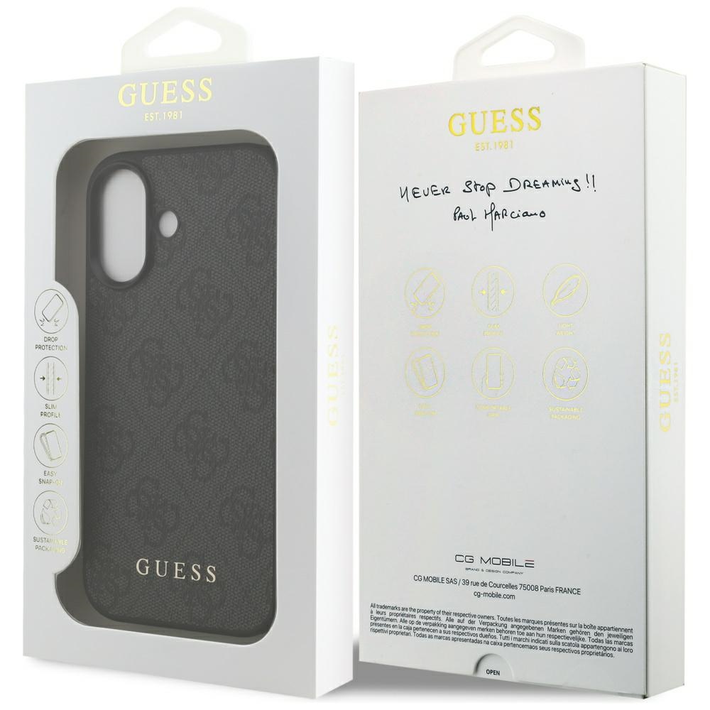 Guess 4G Classic case for iPhone 17 - blackeng