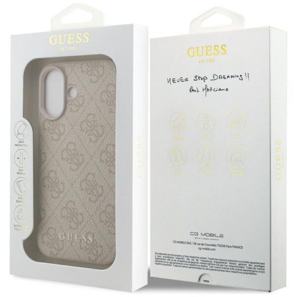 Guess 4G Classic Case for iPhone 17 - Pinkeng