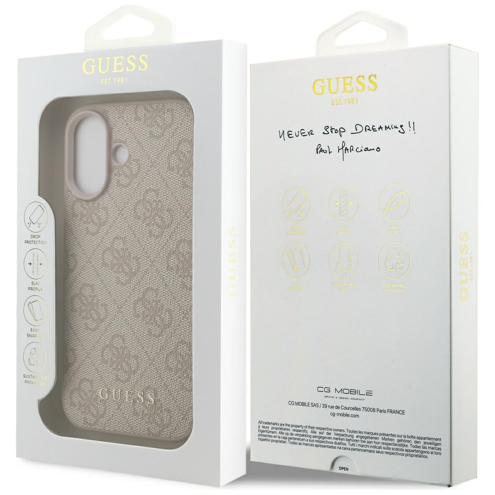 Guess 4G Classic Case for iPhone 17 - Pinkeng