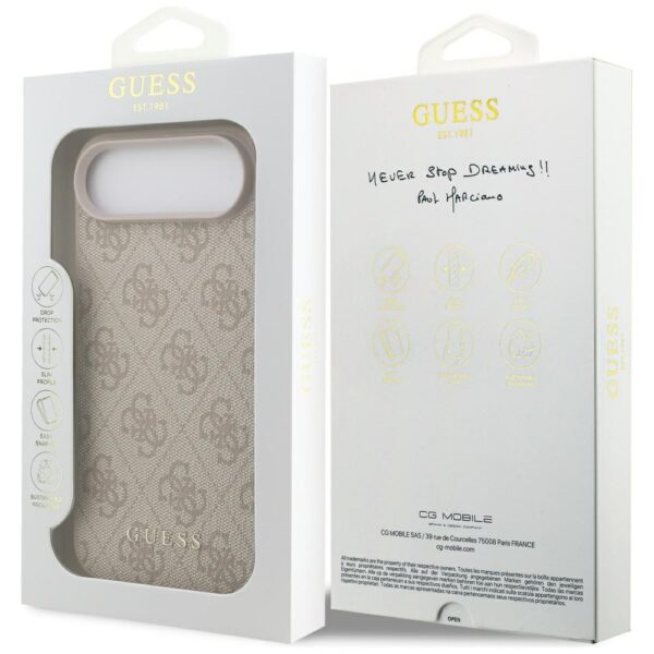 Guess 4G Classic Case for iPhone 17 Air - Pinkeng