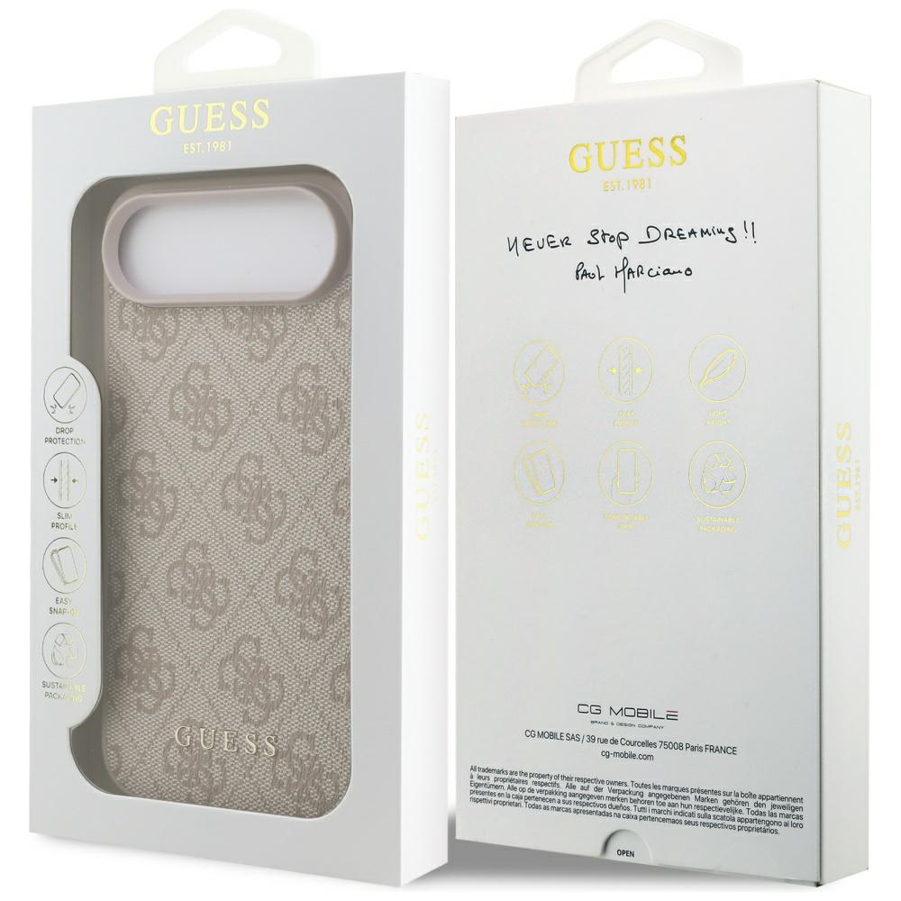 Guess 4G Classic Case for iPhone 17 Air - Pinkeng