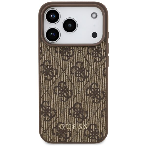 Guess 4G Classic Case for iPhone 17 Pro - Browneng