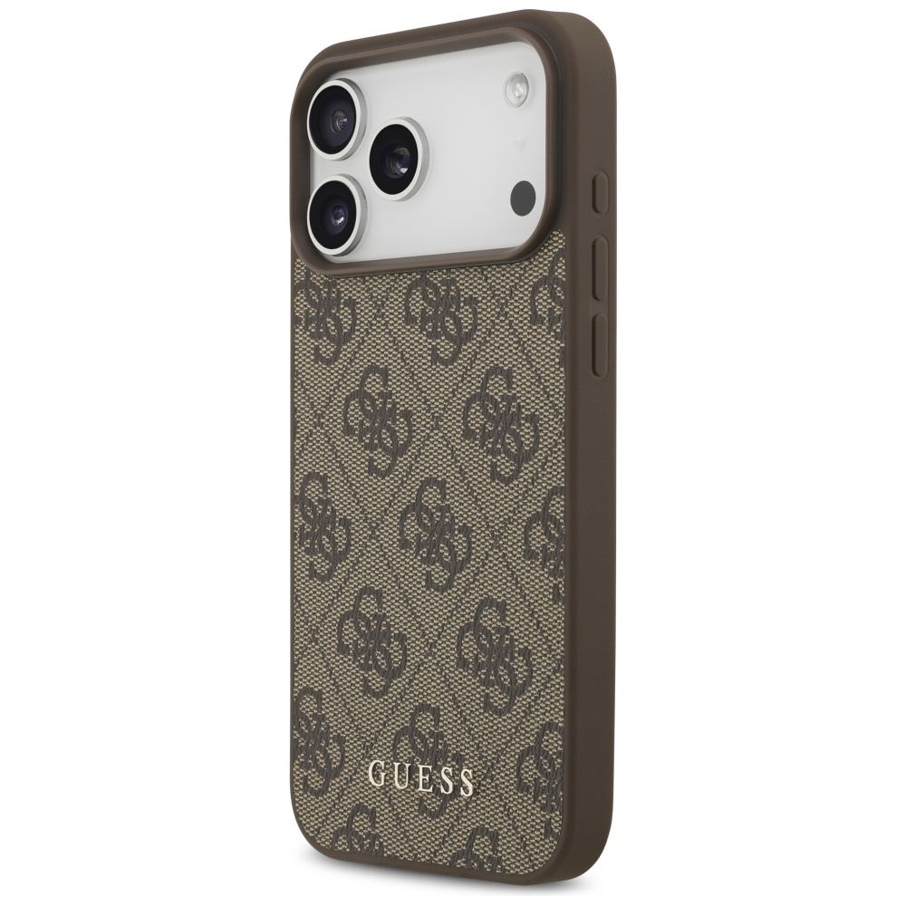 Guess 4G Classic Case for iPhone 17 Pro Max - Browneng