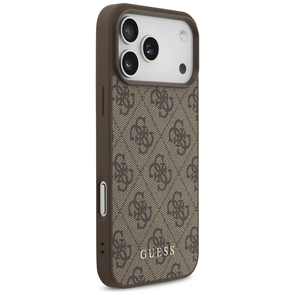 Guess 4G Classic Case for iPhone 17 Pro Max - Browneng
