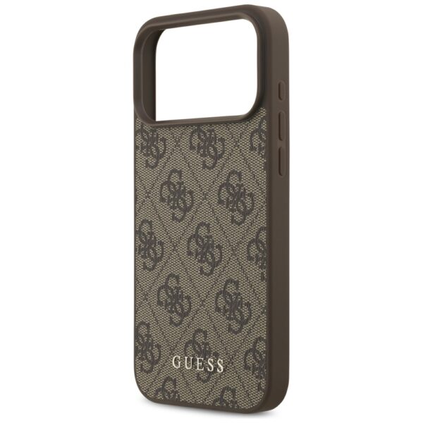 Guess 4G Classic Case for iPhone 17 Pro Max - Browneng