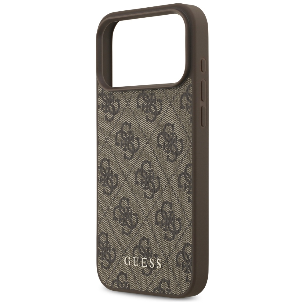 Guess 4G Classic Case for iPhone 17 Pro Max - Browneng