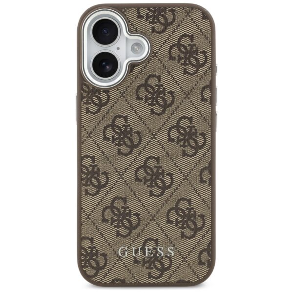 Guess 4G Classic Logo MagSafe case for iPhone 17 - browneng