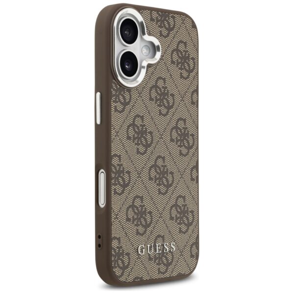Guess 4G Classic Logo MagSafe case for iPhone 17 - browneng