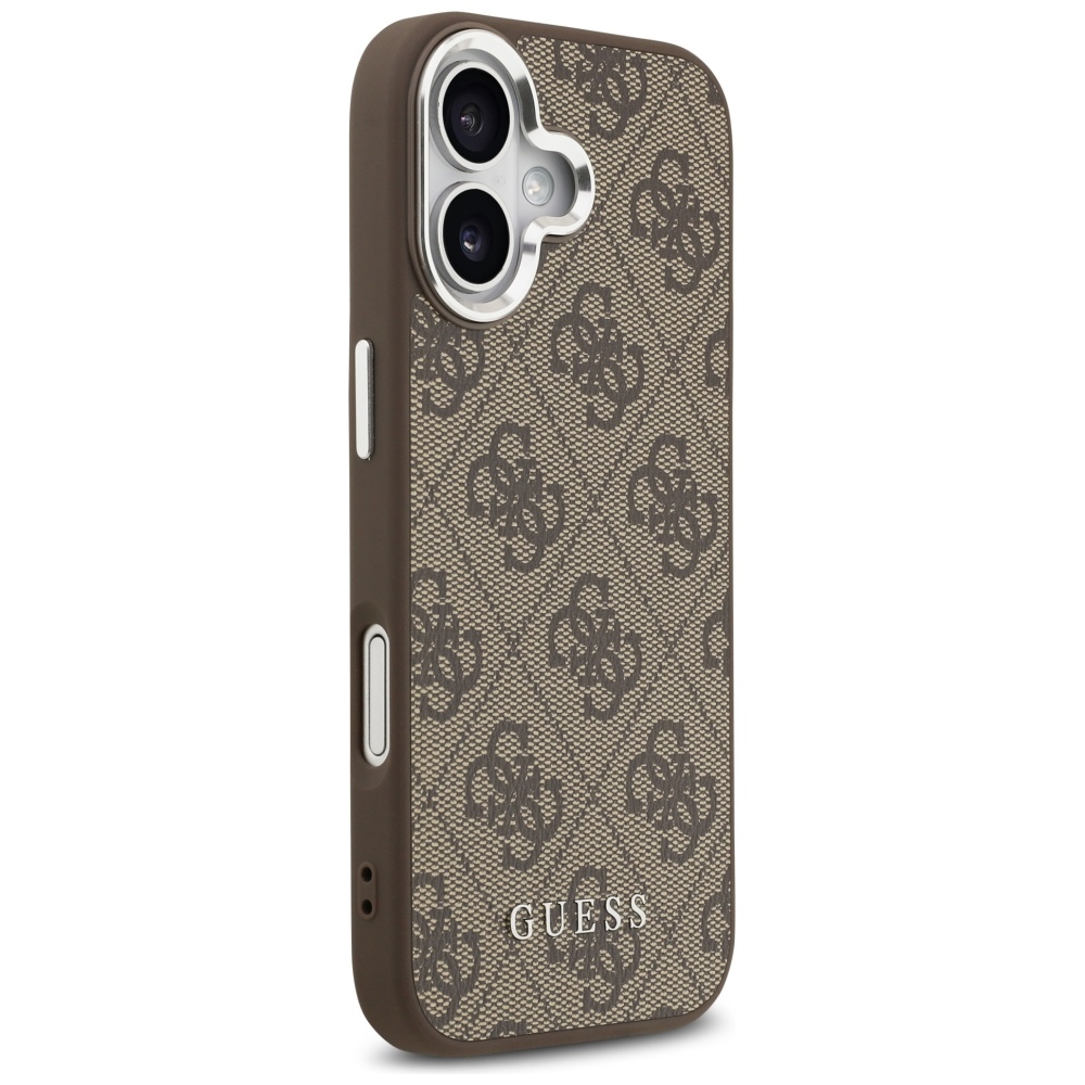 Guess 4G Classic Logo MagSafe case for iPhone 17 - browneng