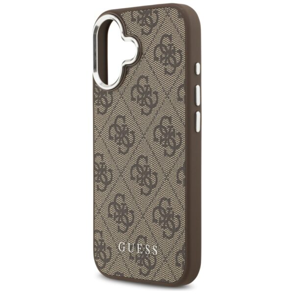 Guess 4G Classic Logo MagSafe case for iPhone 17 - browneng