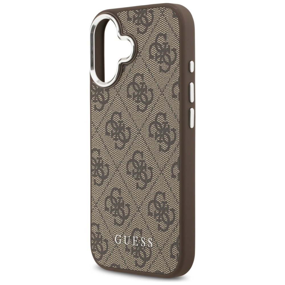 Guess 4G Classic Logo MagSafe case for iPhone 17 - browneng