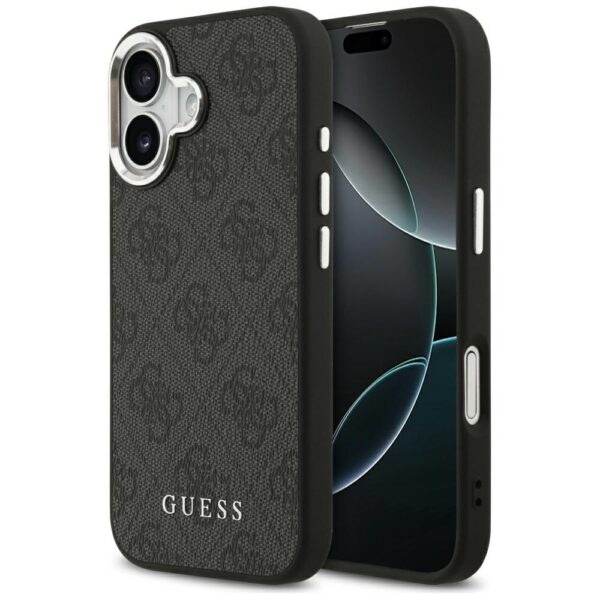 Etui Guess 4G Classic Logo MagSafe na iPhone 17 - czarnepol