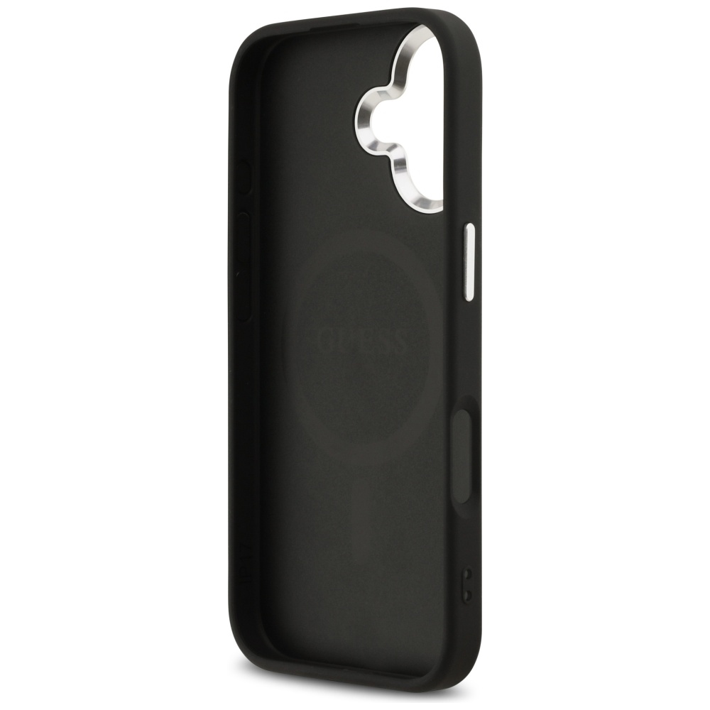 Etui Guess 4G Classic Logo MagSafe na iPhone 17 - czarnepol