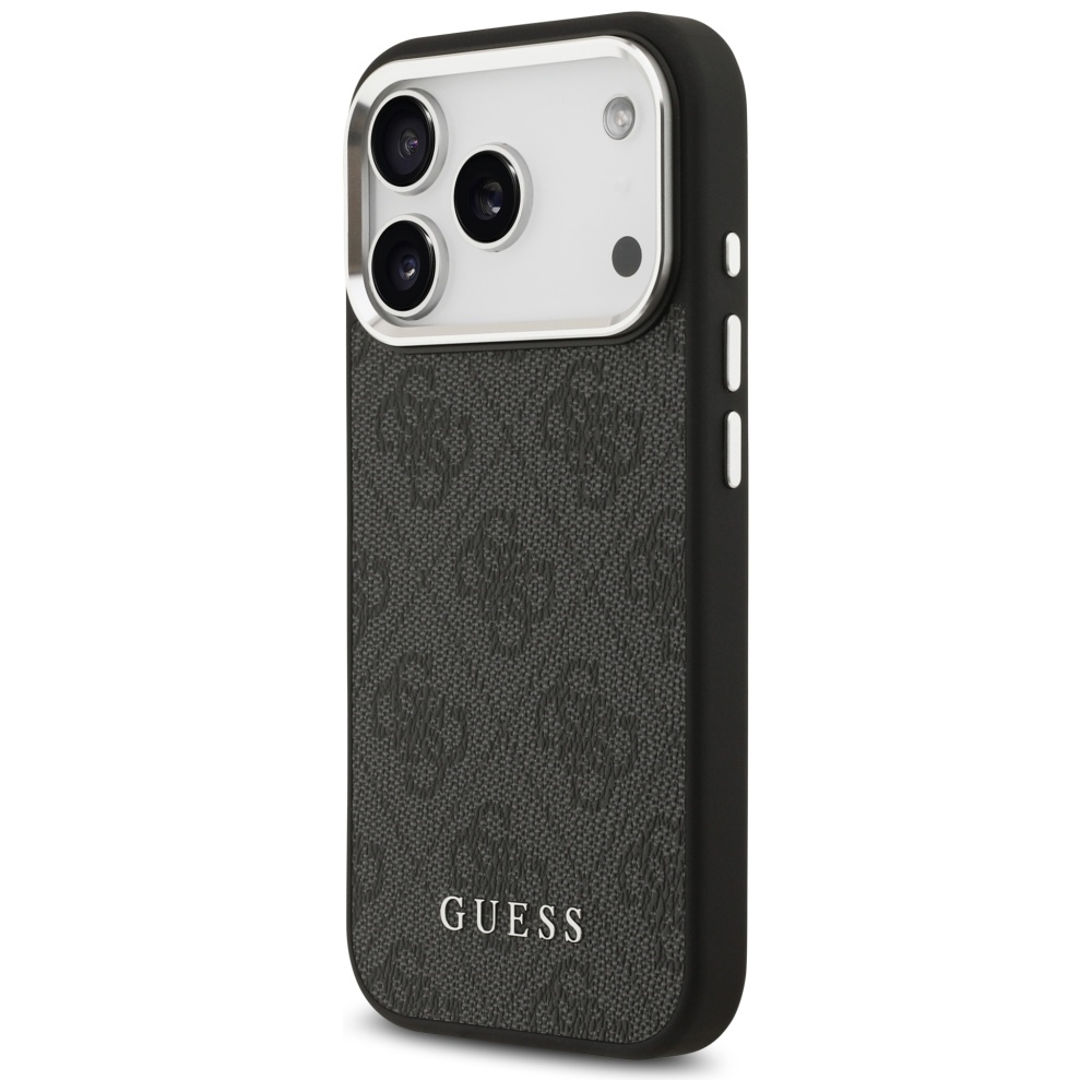 Guess 4G Classic Logo MagSafe case for iPhone 17 Pro - blackeng