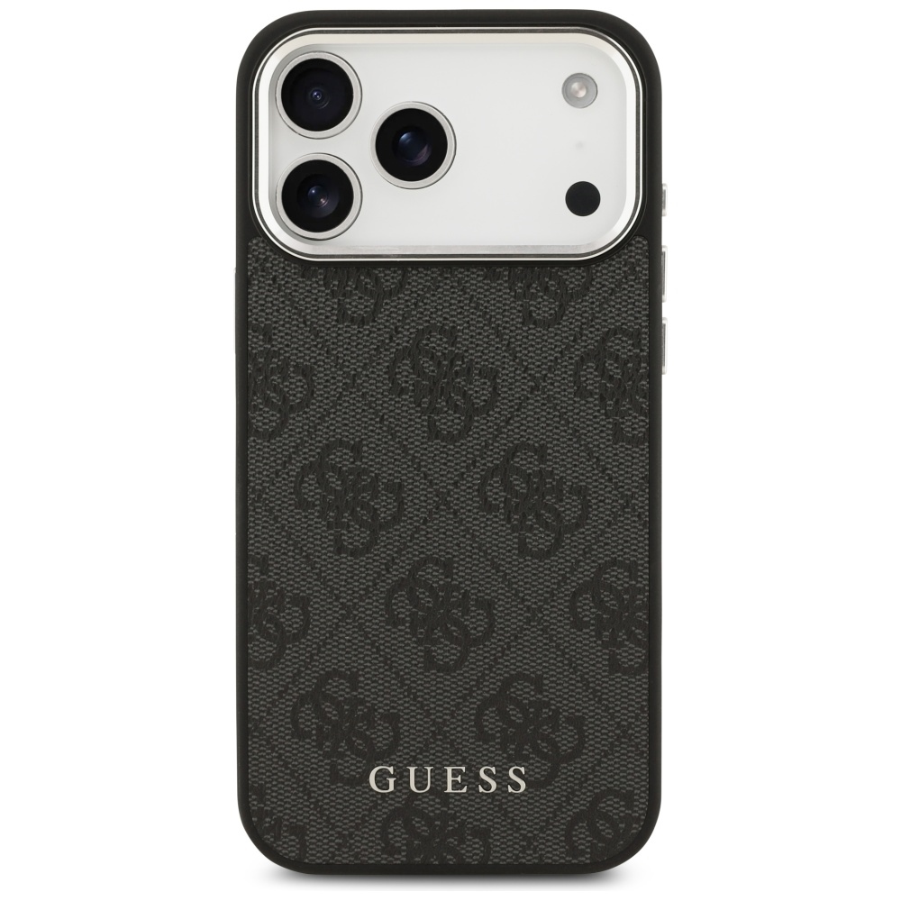 Guess 4G Classic Logo MagSafe case for iPhone 17 Pro Max - blackeng