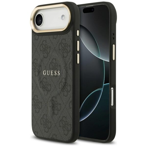 Etui Guess 4G PU Classic Logo MagSafe na iPhone 17 Air - czarnepol