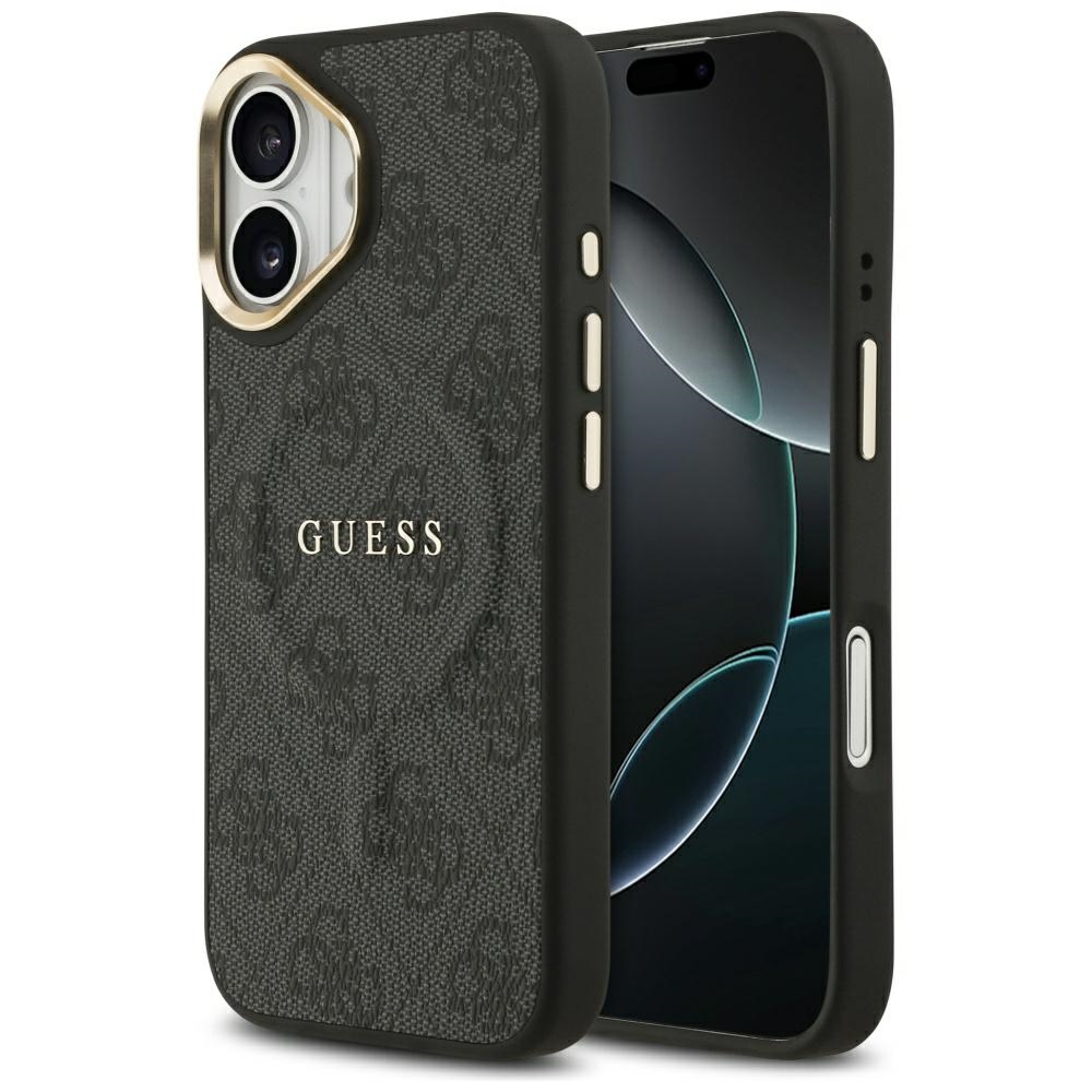 Etui Guess 4G PU Classic Logo MagSafe na iPhone 17 - czarnepol