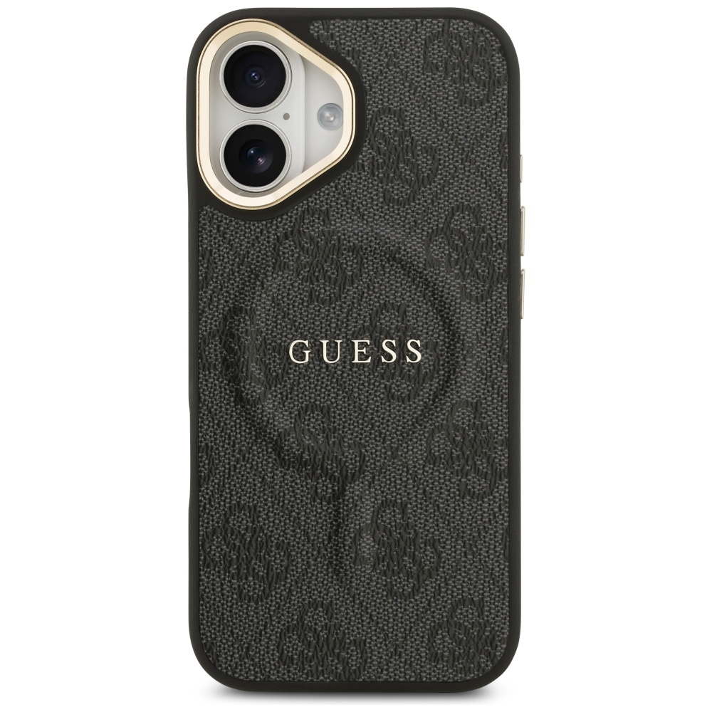 Etui Guess 4G PU Classic Logo MagSafe na iPhone 17 - czarnepol