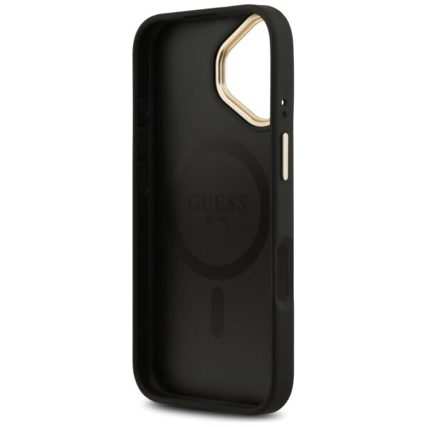 Etui Guess 4G PU Classic Logo MagSafe na iPhone 17 - czarnepol