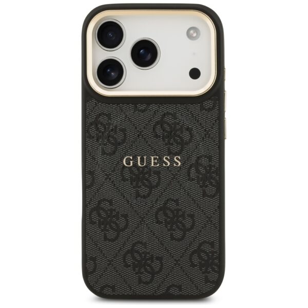 Etui Guess 4G PU Classic Logo MagSafe na iPhone 17 Pro - czarnepol