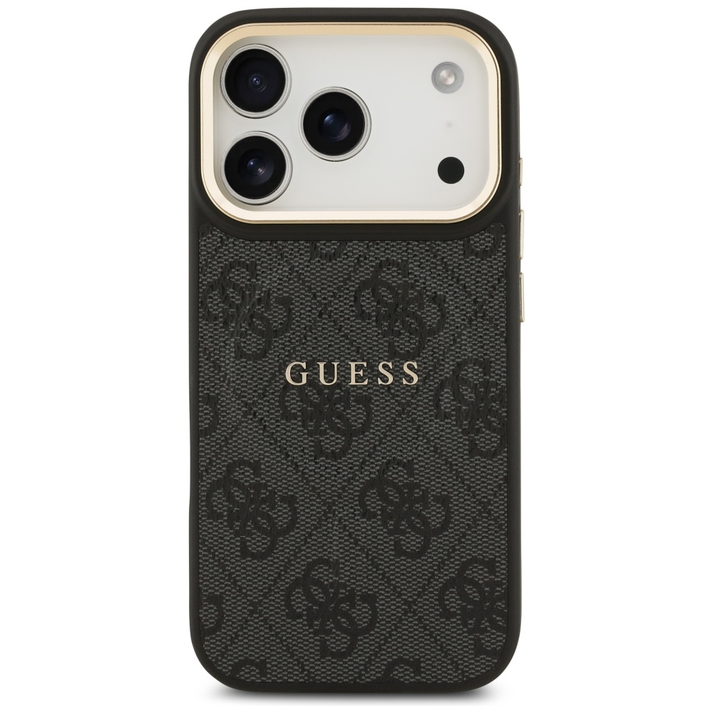 Etui Guess 4G PU Classic Logo MagSafe na iPhone 17 Pro - czarnepol