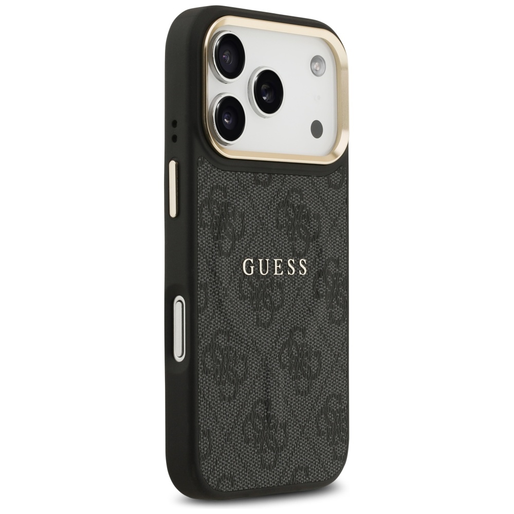 Etui Guess 4G PU Classic Logo MagSafe na iPhone 17 Pro - czarnepol