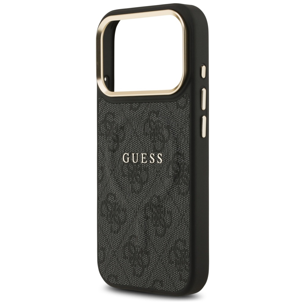 Etui Guess 4G PU Classic Logo MagSafe na iPhone 17 Pro - czarnepol