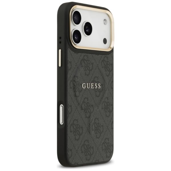 Etui Guess 4G PU Classic Logo MagSafe na iPhone 17 Pro Max - czarnepol