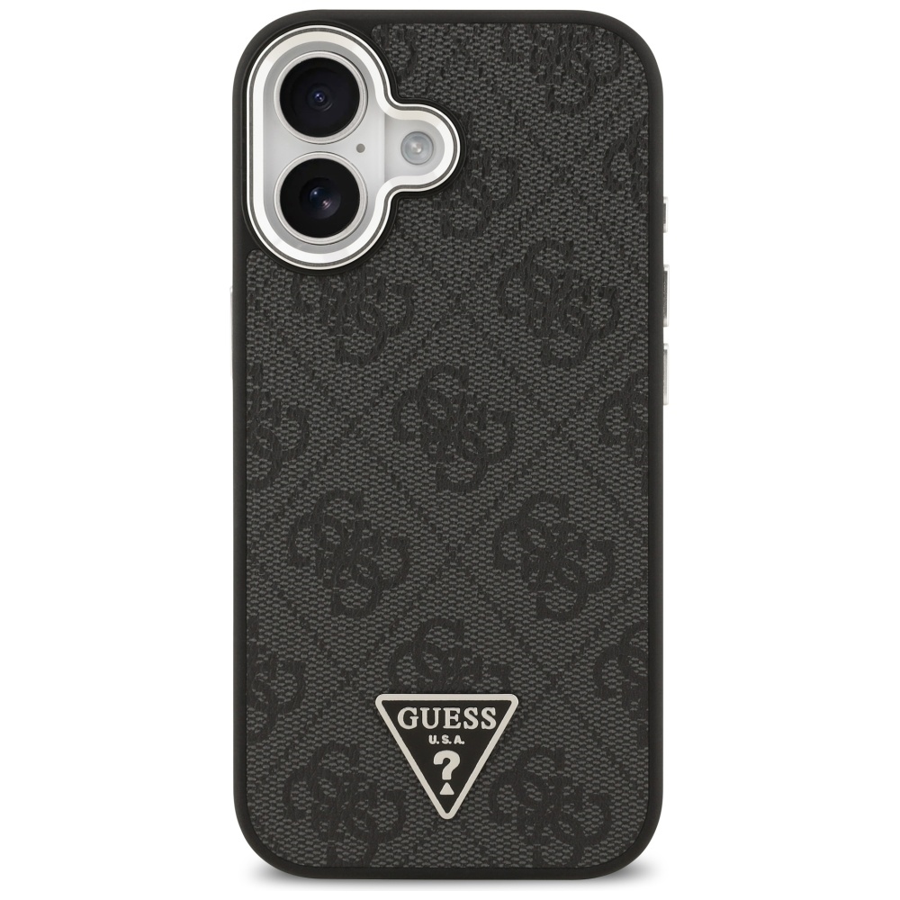 Etui Guess 4G Triangle Logo MagSafe na iPhone 17 - czarnepol
